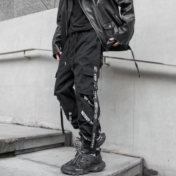 Overalls with multiple pockets and straps / Techwear Club / Techwear