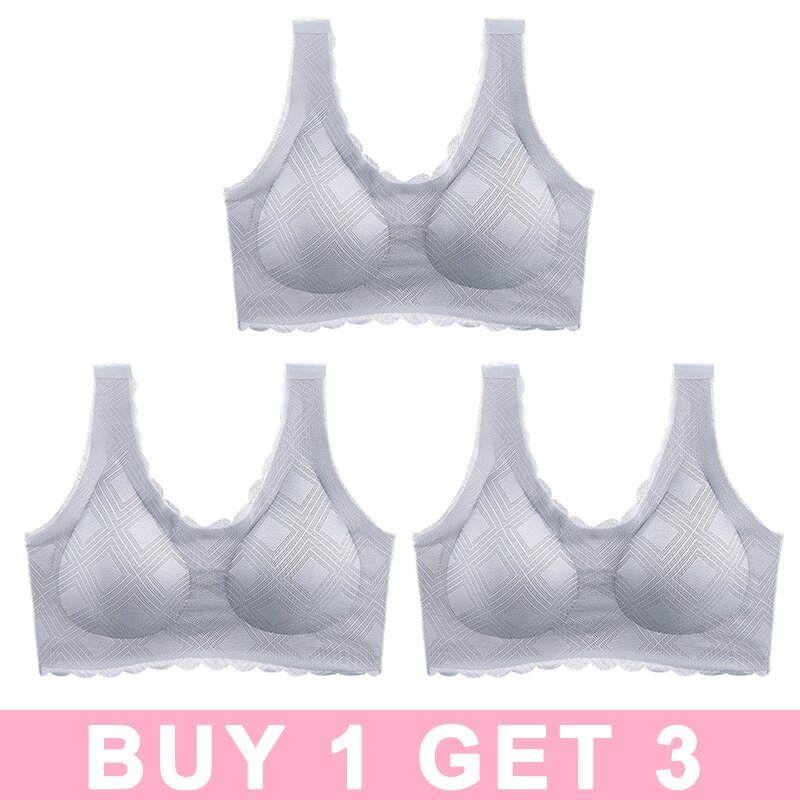 ICE SILK PLUS SIZE BRA - VanasandRose