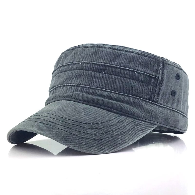 Men's washed old hat casual cap / [viawink] /