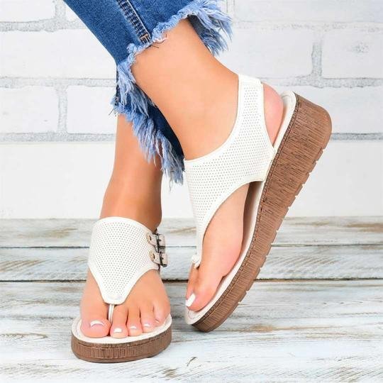 Women's Shoes Clip Toe Flat Sandals