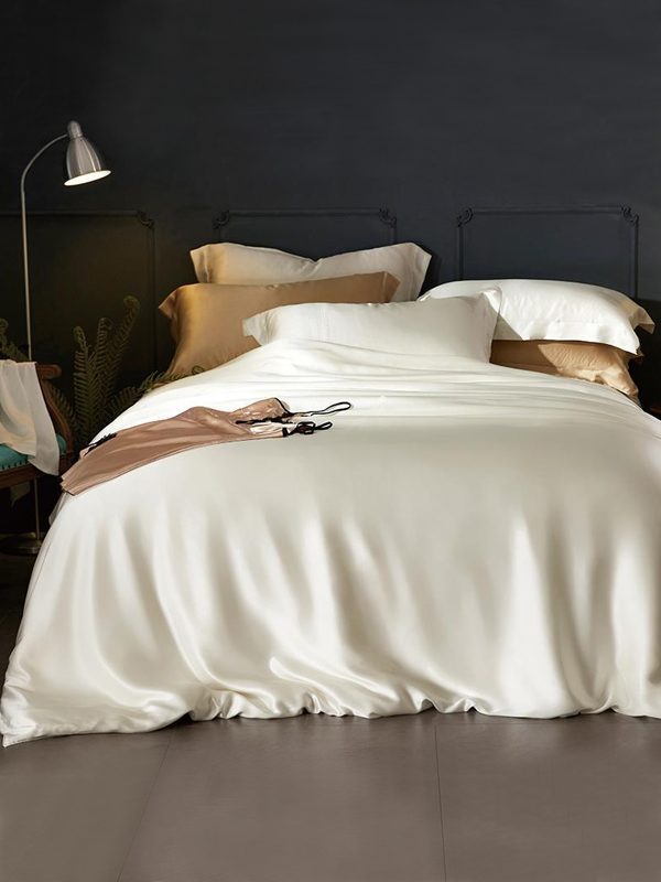 19 Momme Silk Duvet Cover for Comforter Duvet