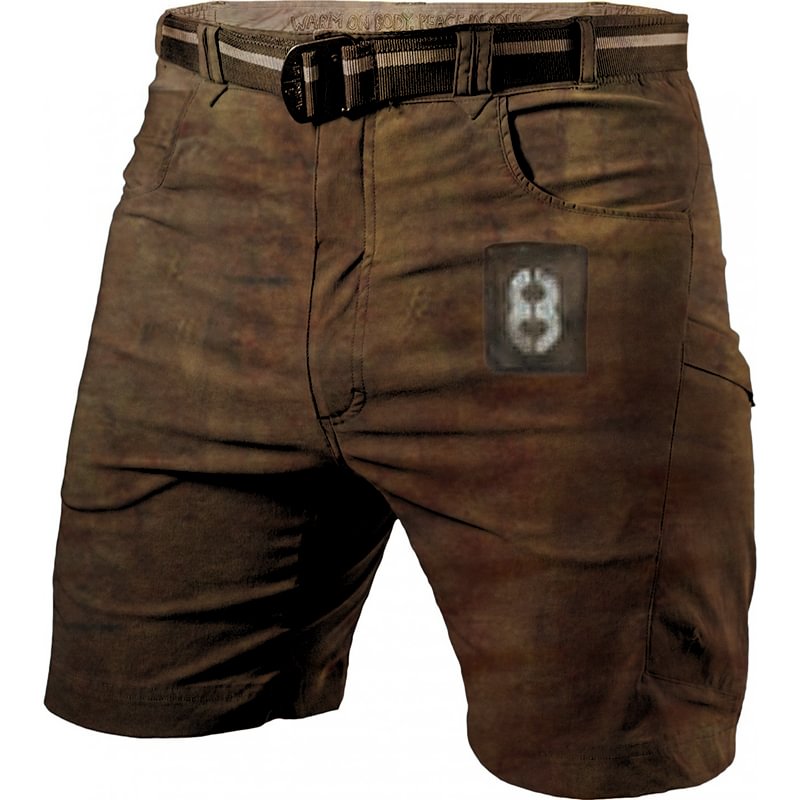Mens multi-pocket outdoor tactical shorts / [viawink] /
