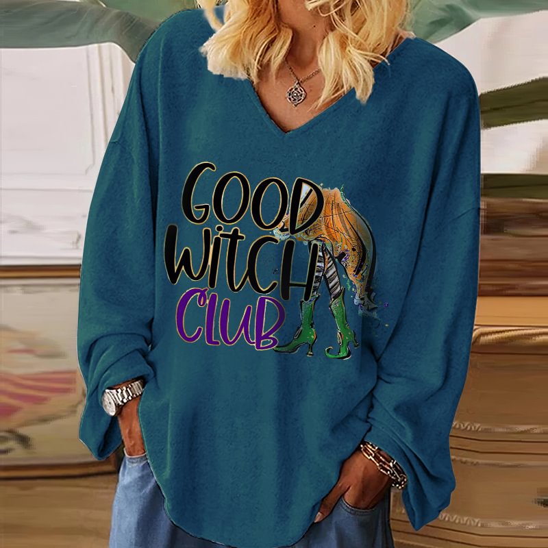 Good Witch Club Halloween Day Blouse