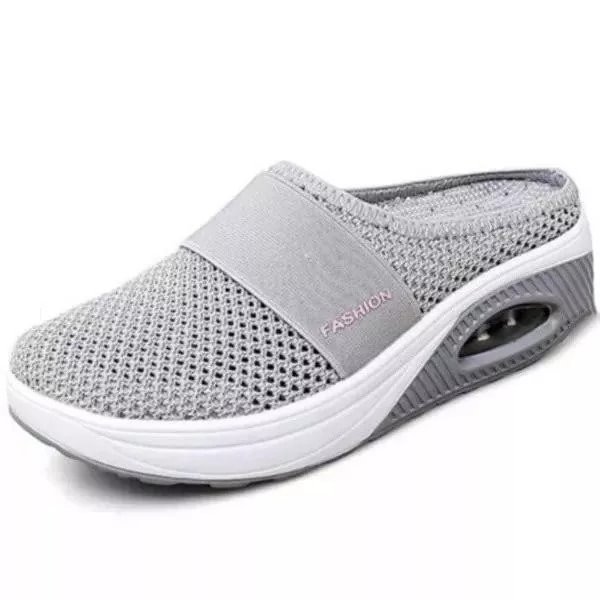 Air Cushion Slip-on Walking Shoes Orthopedic Diabetic Walking Shoes