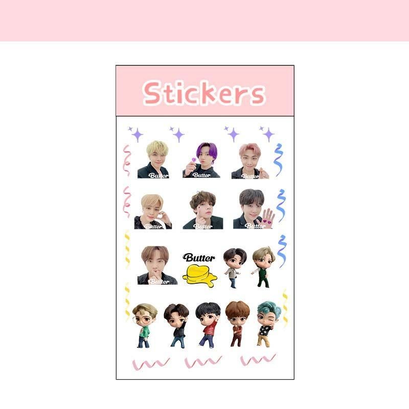 방탄소년단 Butter Album Member Stickers