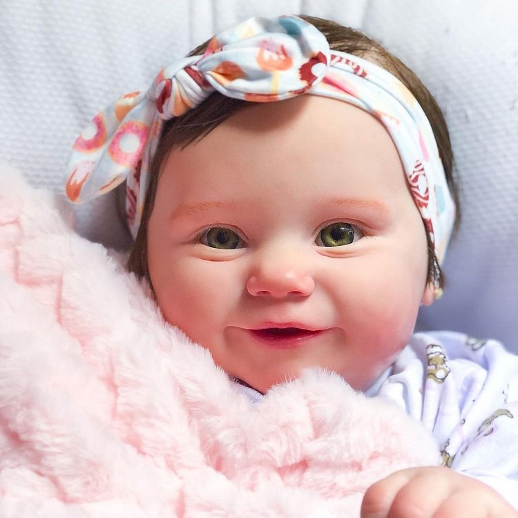  20'' Rivka Realistic Reborn Baby Girl with "Heartbeat" and Soound - Reborndollsshop.com-Reborndollsshop®