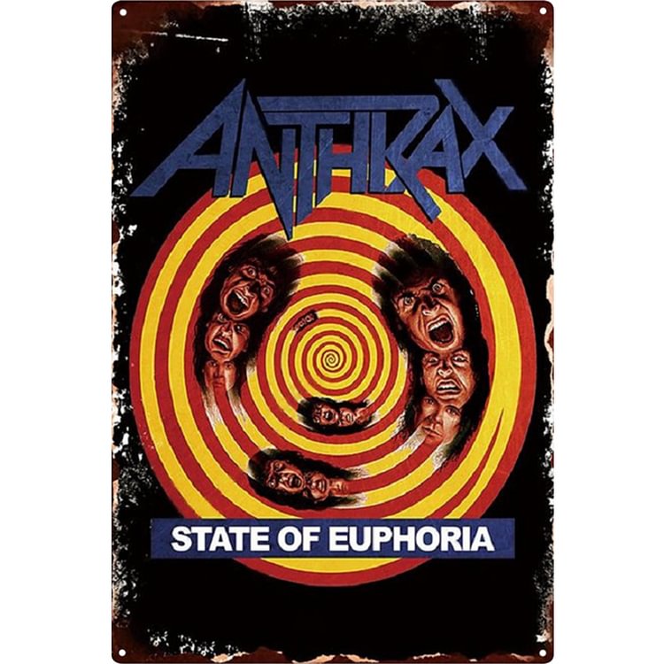 Anthrax - Vintage Tin Signs/Wooden Signs - 20x30cm & 30x40cm