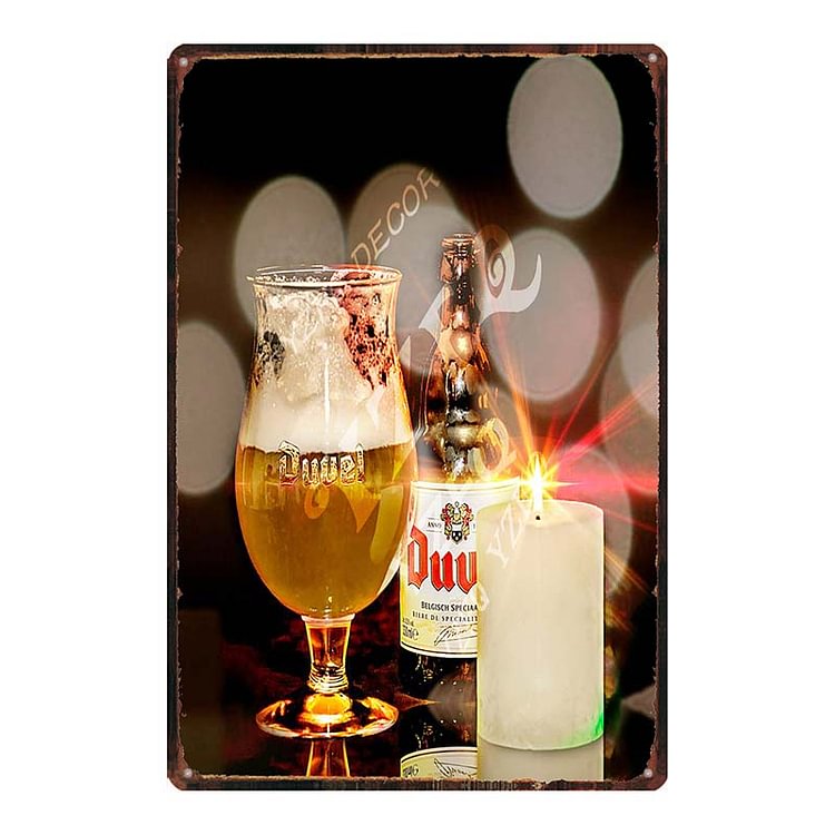 Belgian Beer - Vintage Tin Signs/Wooden Signs - 20x30cm & 30x40cm
