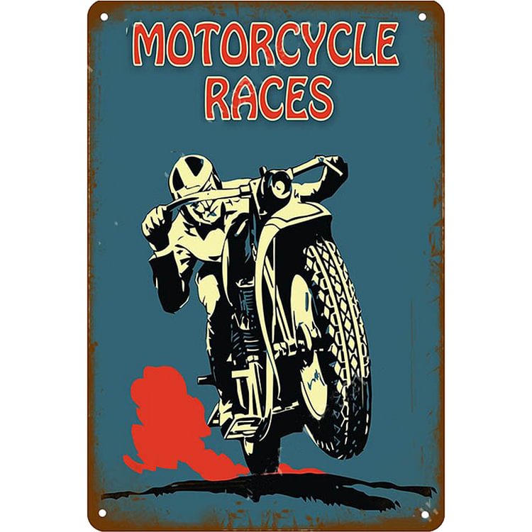 American Motorcycle - Vintage Tin Signs
