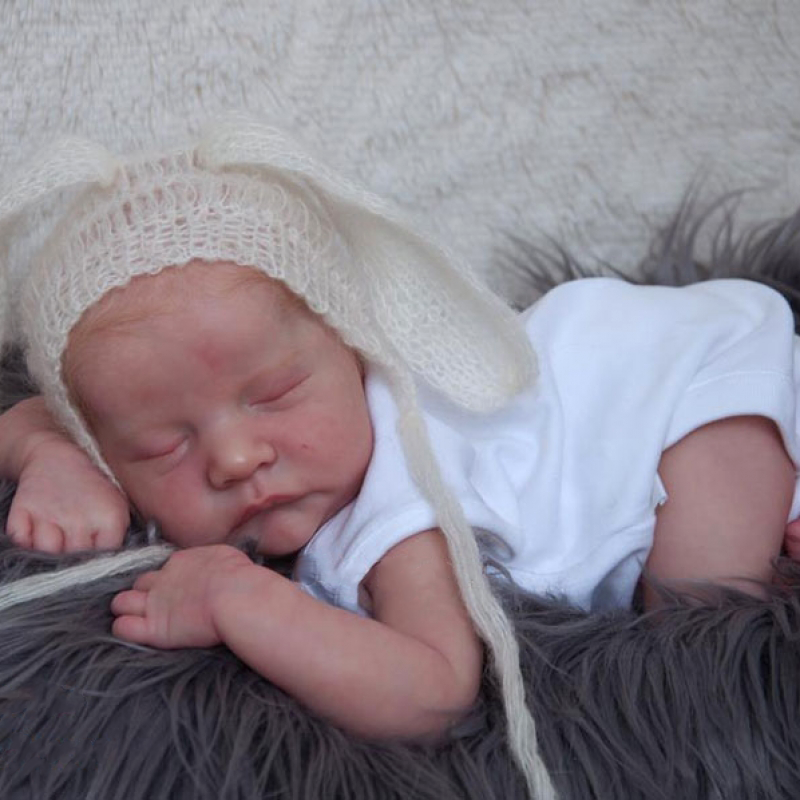 Mini Newborn Reborns Boy 12'' Truly Beth Truly Silicone Sleeping Baby Doll 2022 -Creativegiftss® - [product_tag]