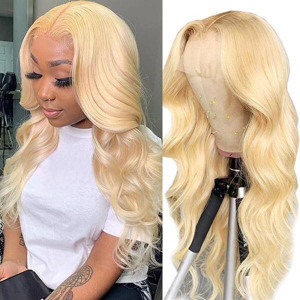 HD Melted Lace Wig丨8-32 Inches Golden Body Wave Hair丨13x4 Ultra Thin Seamless Lace Wig That Fits To The Scalp