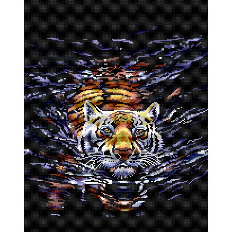 (14Ct/11Ct Counted/Stamped) Animal - Cross Stitch Kit 40x48cm