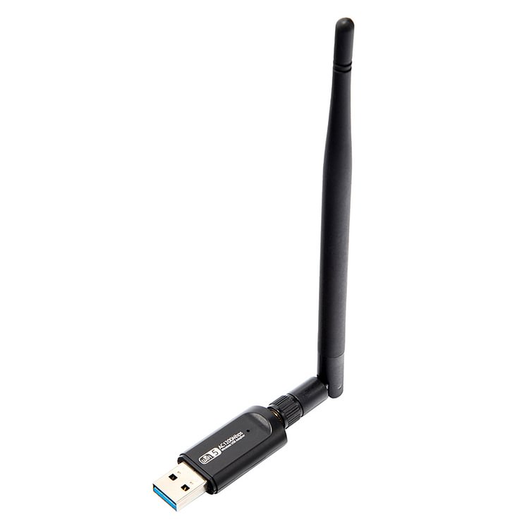 2.4+5GHz 1200Mbps USB WiFi Adapter RTL8812 Dual Band Wireless Network Card