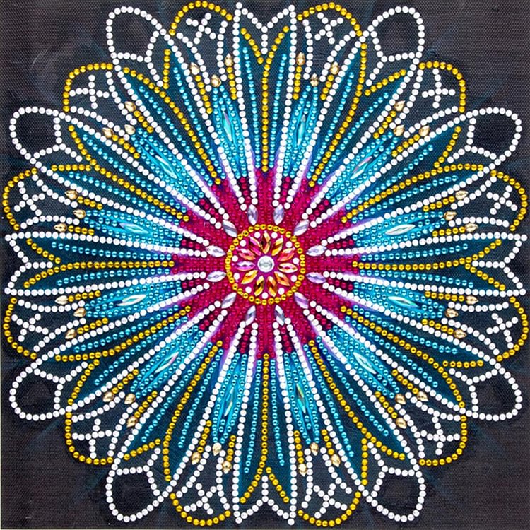 Mandala Pattern Bead - Special Shaped Diamond Painting - 30*30CM