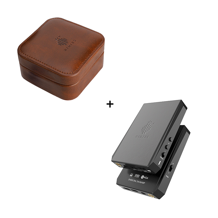 Hidizs EA01 Leather Case + DH80S Portable Balanced DAC & AMP Bundles-Hidizs