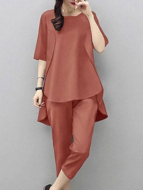 Summer Women's Loose Fashion Suits
