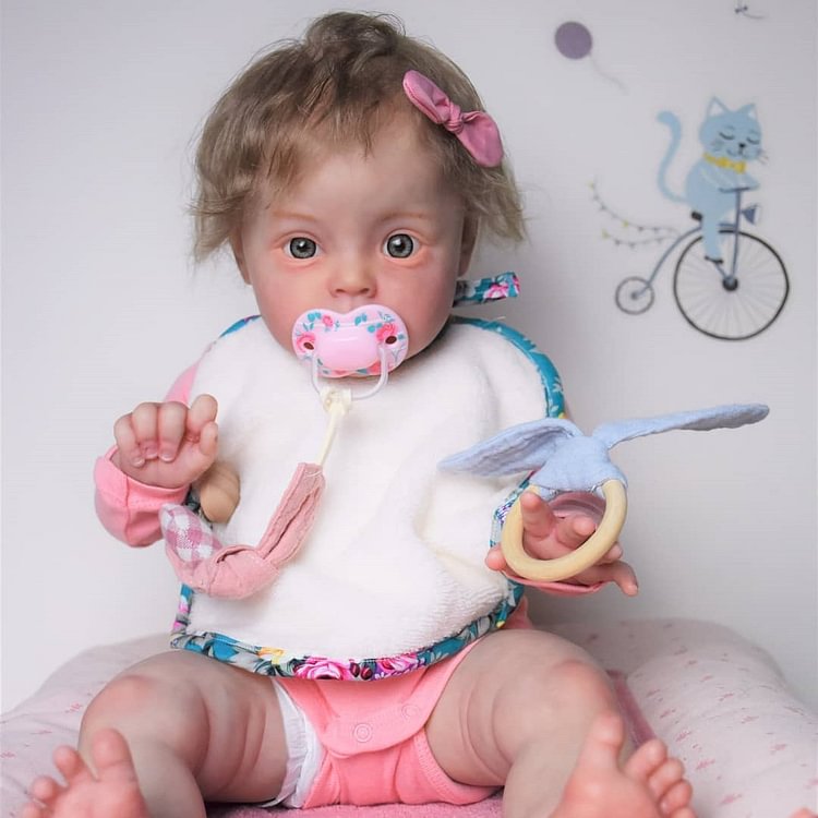  17 Inches Beautiful Reborn Preemie Baby Doll Girl Named Scarlet - Reborndollsshop.com®-Reborndollsshop®