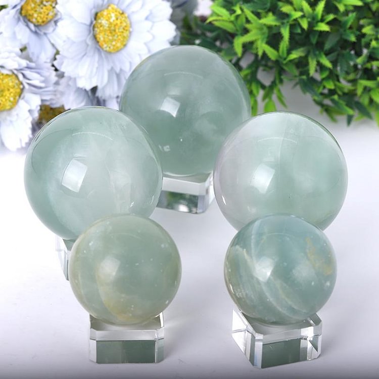 2.5"-4.0" Fluorite Sphere Crystal wholesale suppliers