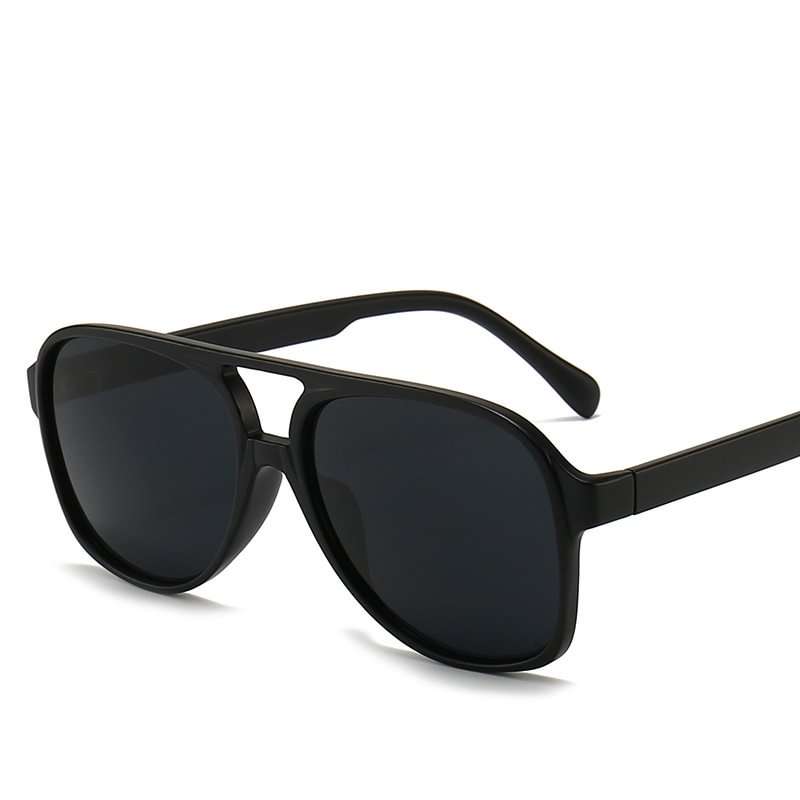 Retro Pilot Vintage Oversized Sunglasses For Women Men-VESSFUL