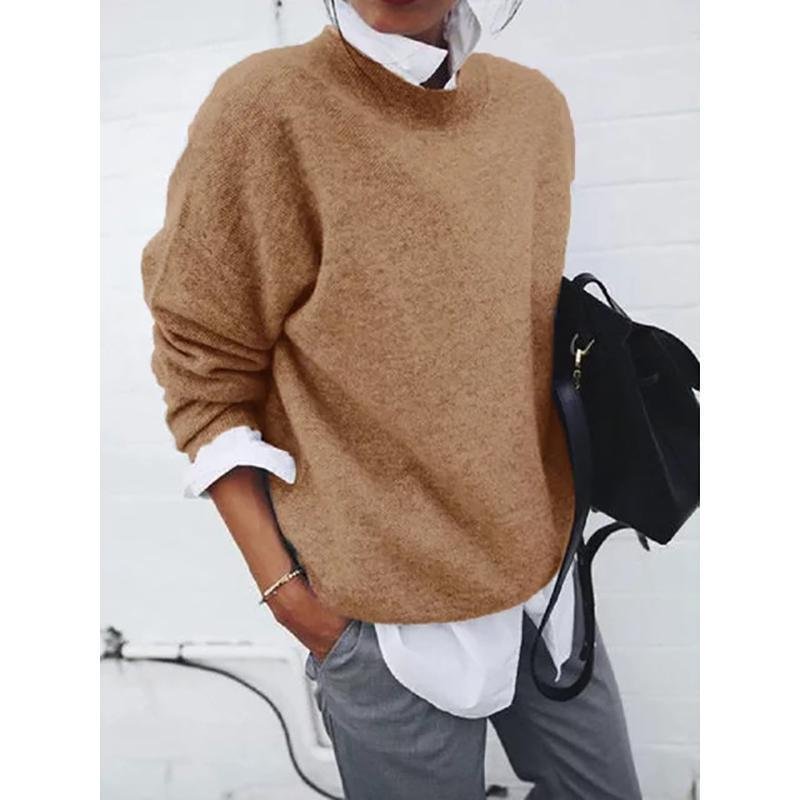 Long Sleeve Casual Shirts Sweaters-Corachic
