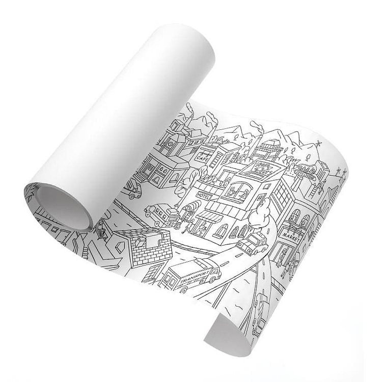 Giant 10m Coloring Roll-Mayoulove