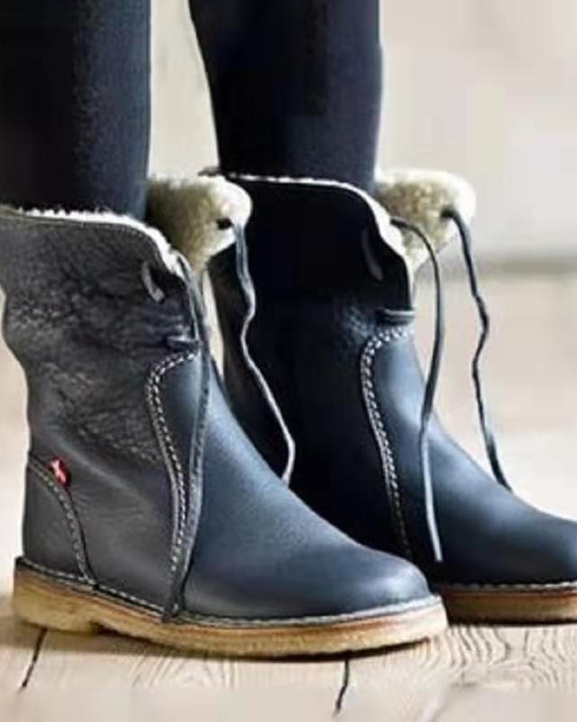 Snow boots plus velvet plus size casual short boots