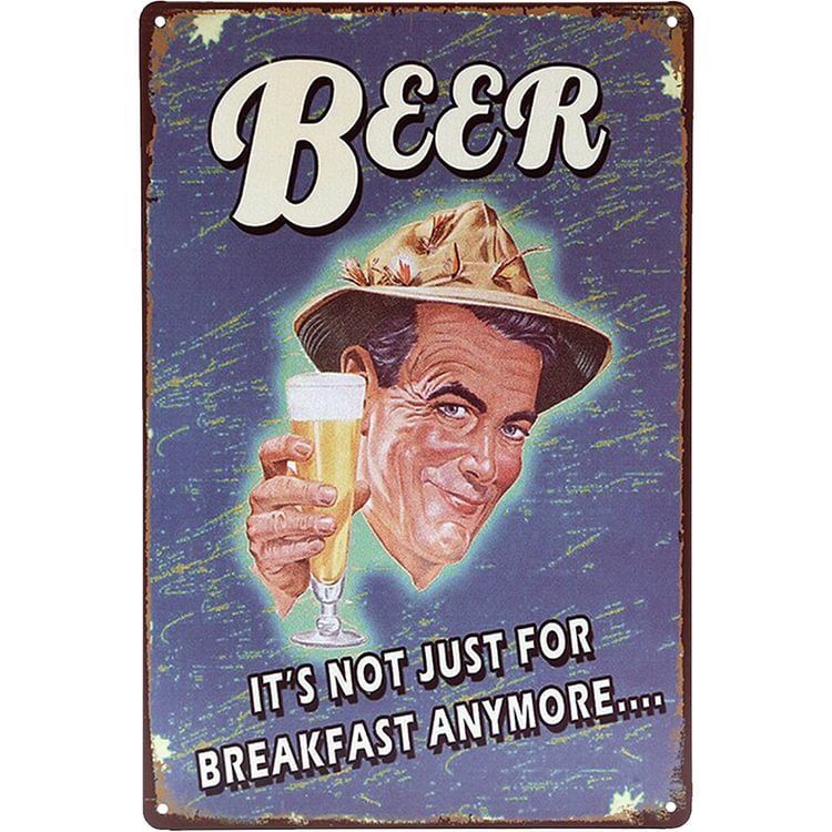 Beer - Vintage Tin Signs/Wooden Signs - 20x30cm & 30x40cm