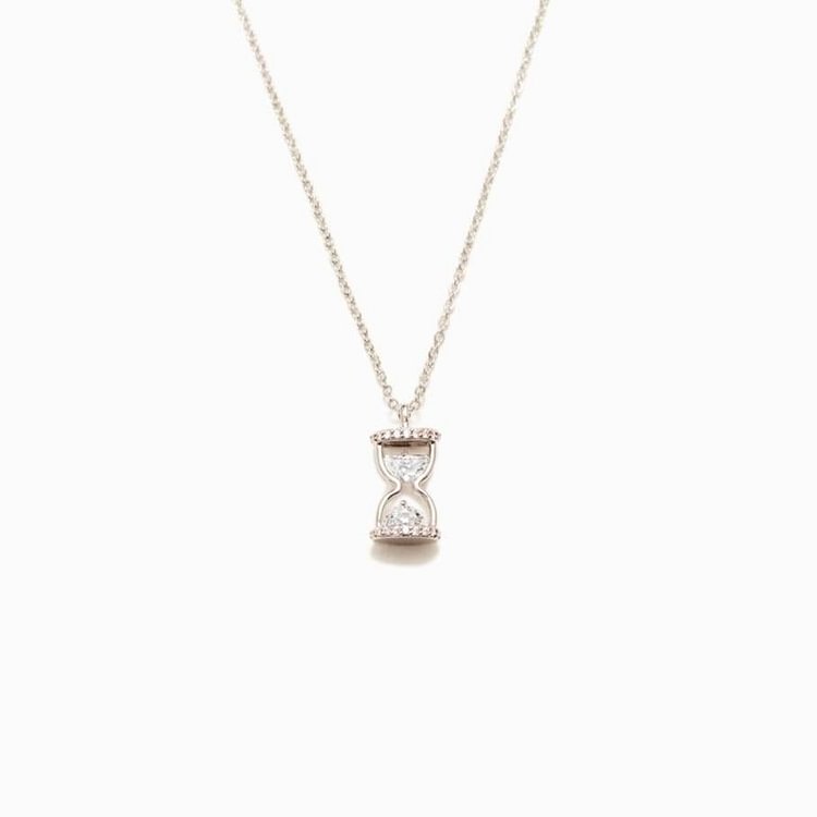To My Smokin' Hot Soulmate Hourglass Necklace