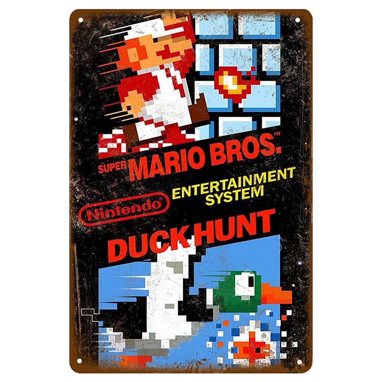 Classic Video Game - Vintage Tin Signs/Wooden Signs - 20x30cm & 30x40cm