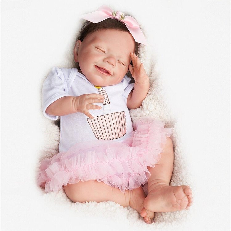  20 Inches Kynlee Reborn Baby Doll-Sleeping with Sweet Dreams That Look Real - Reborndollsshop.com-Reborndollsshop®