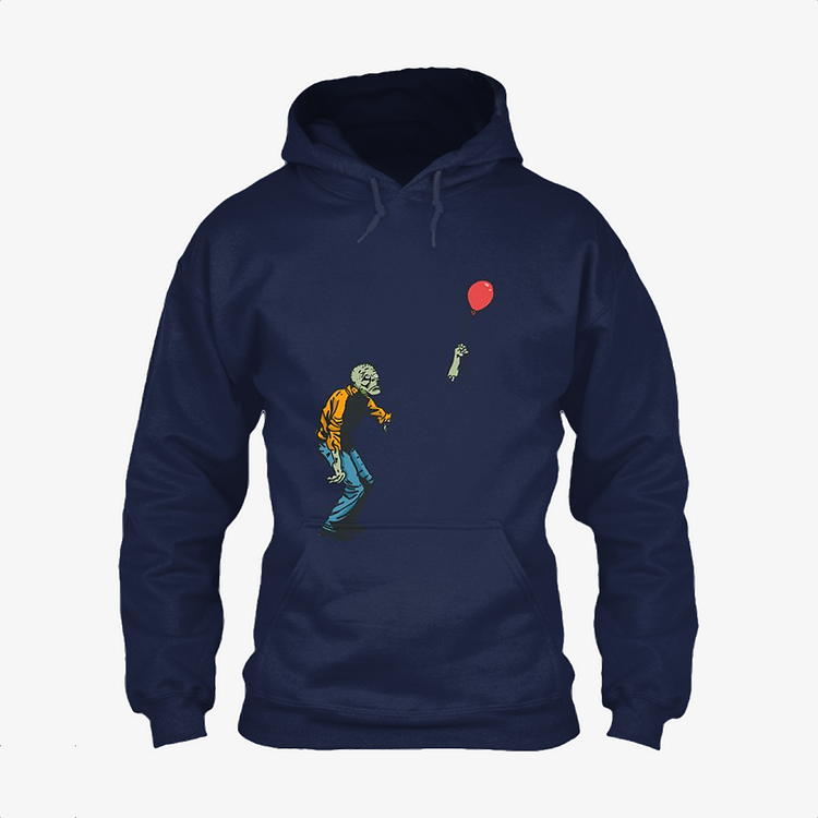 Mr. Zombie's Balloons Fly Away, Zombie Classic Hoodie