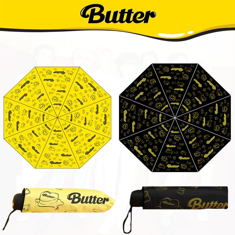 방탄소년단 Butter Creative Sunny Umbrella