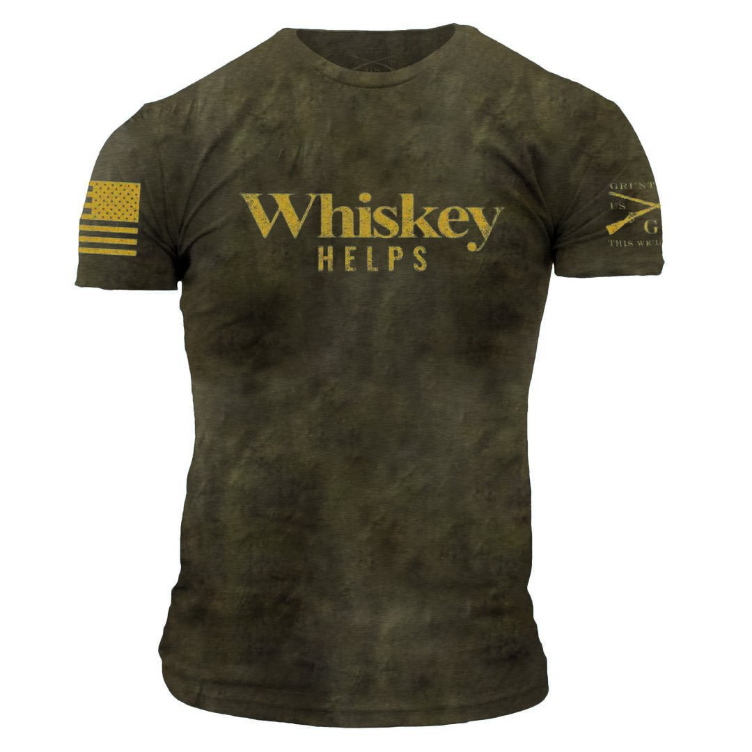 Outdoor tactical crew neck print T-shirt / [viawink] /