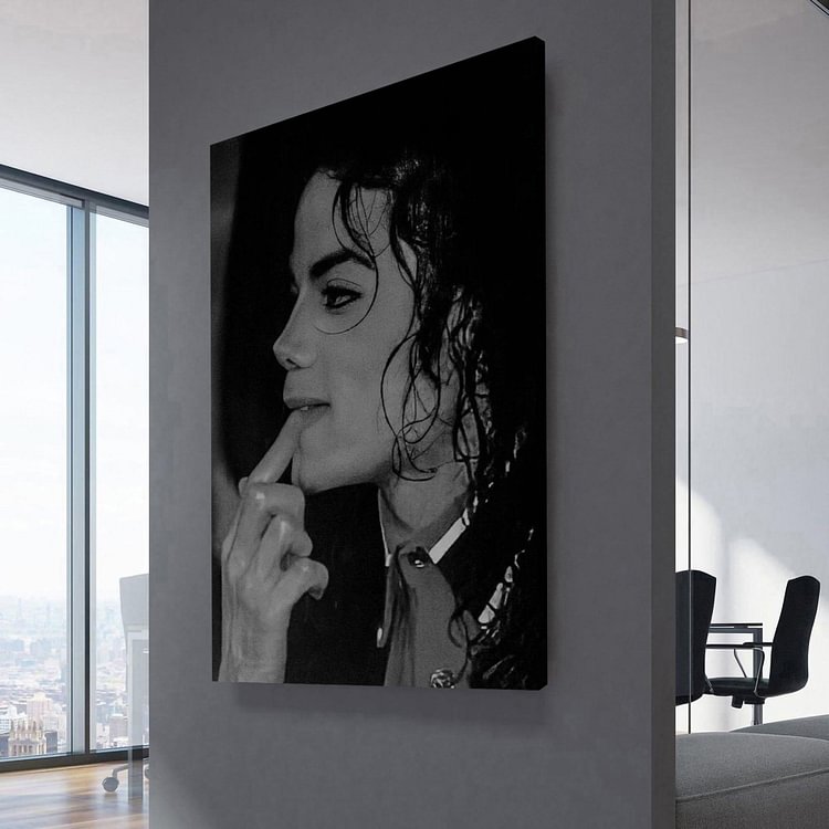 King of Pop Michael Jackson Canvas Wall Art