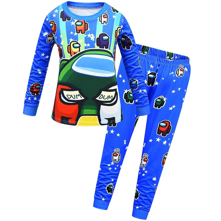 Among us children's home suit boys two-piece set 1747-Mayoulove