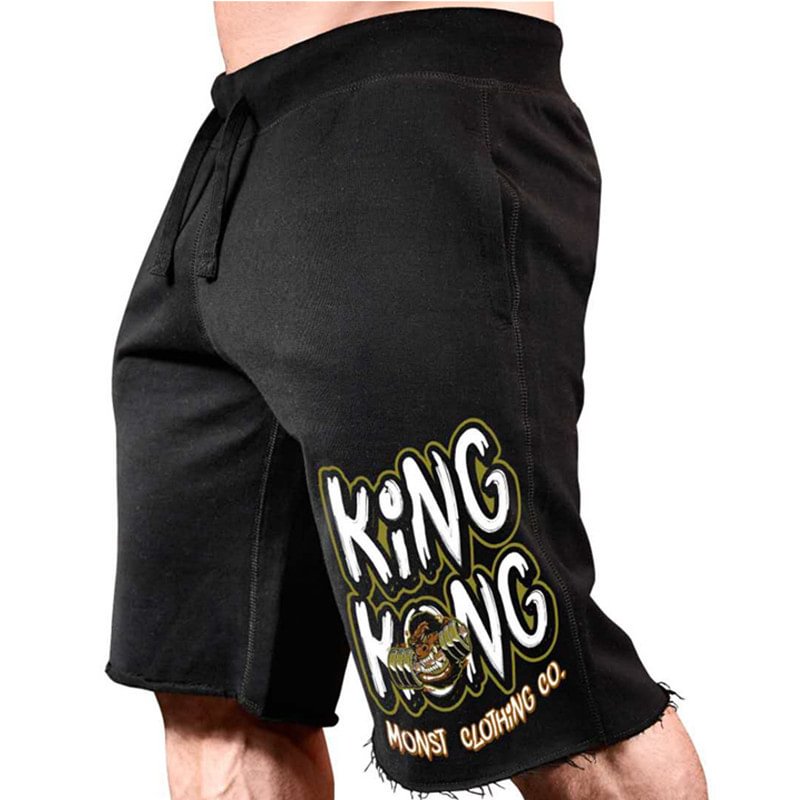 Muscular Giants Men's Fitness Gym Shorts-VESSFUL