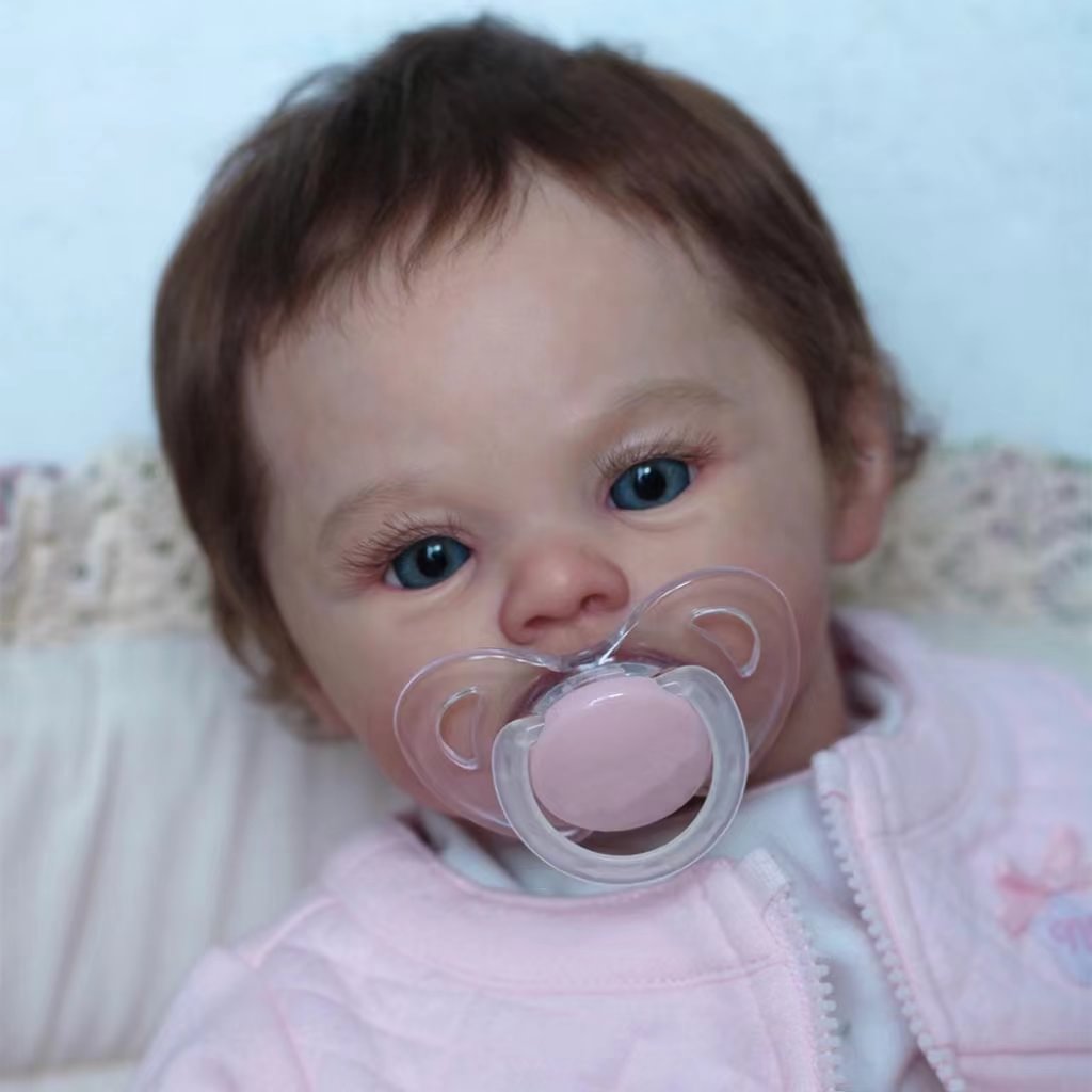 17" Best Doll For Realism Cute Eyes Opened Reborn Newborn Girl Named Dorothy