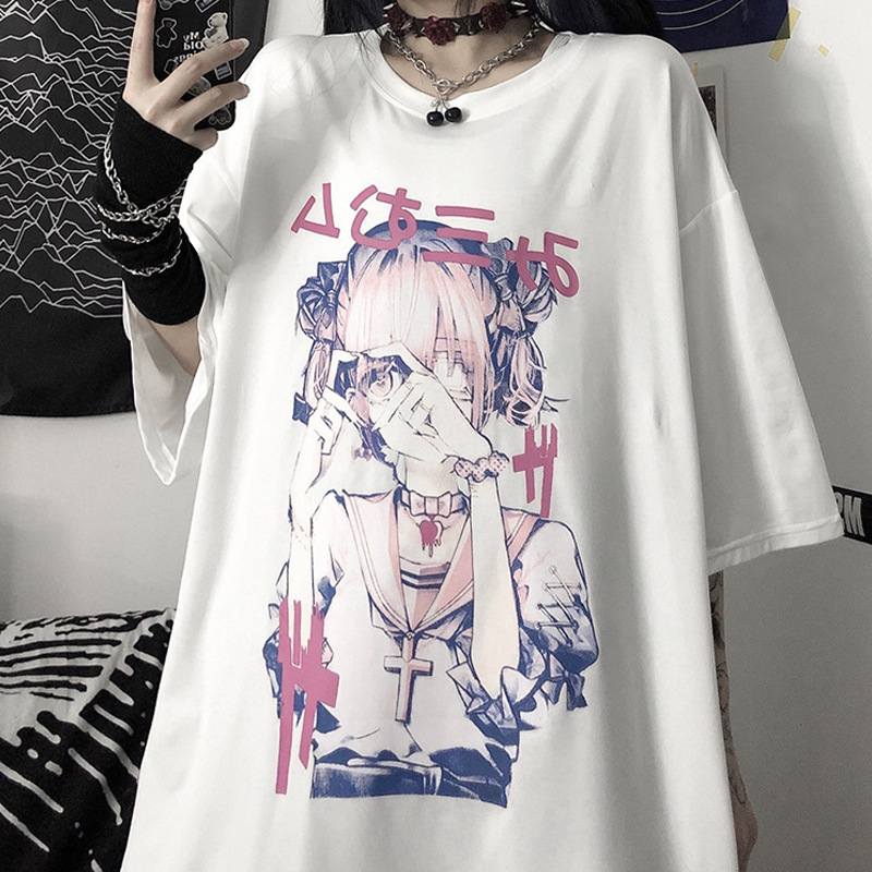 Harajuku Shirt Bow Ribbon Shirt Pleated Shirt Cute Metal Button Shirt main image 1