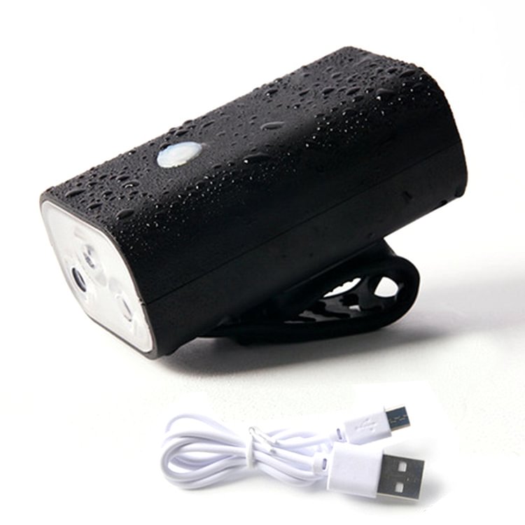 LED MTB Bicycle Headlight USB Rechargeable Waterproof 1500LM Bike Lights