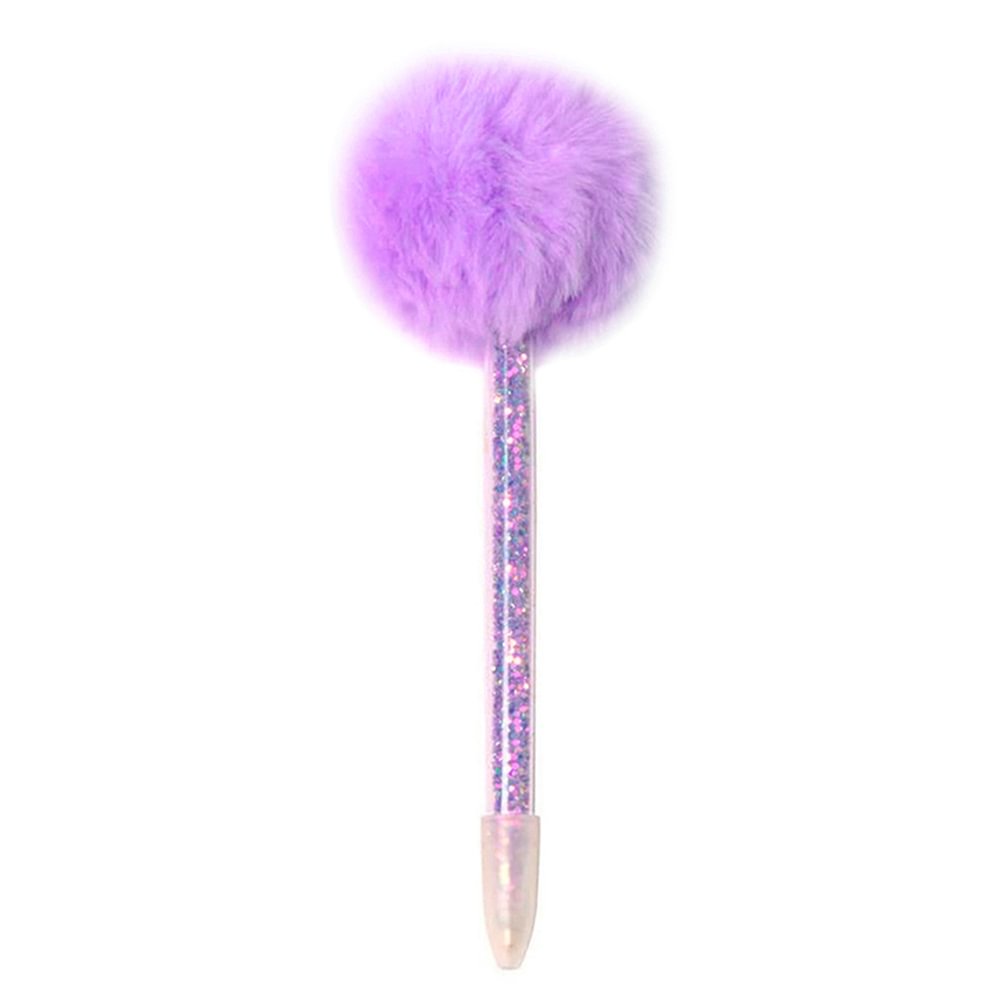 Hairball DIY Rhinestones Picture Diamond Painting Point Drill Pen (Purple)