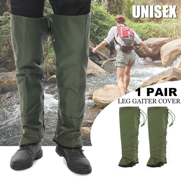Anti Bite Snake Leg Protection Outdoor Water Proof Gaiter Shoe Cover Camping