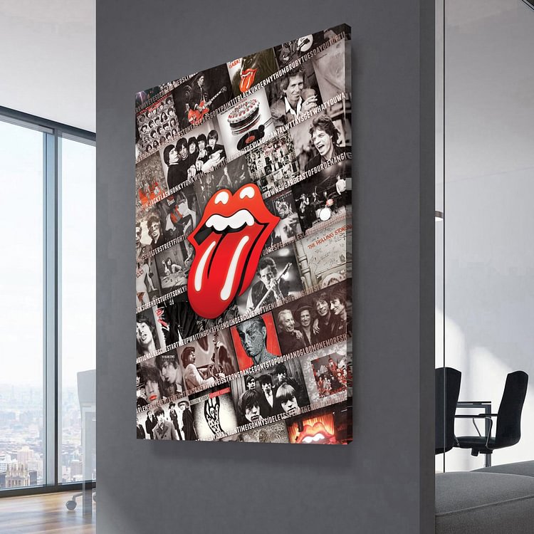 The Rolling Stones Limited Canvas Wall Art
