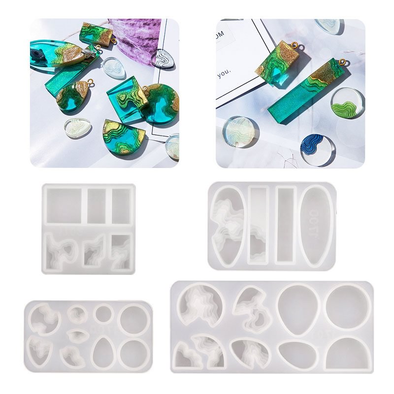 Silicone Resin Molds for Island Series Accessories