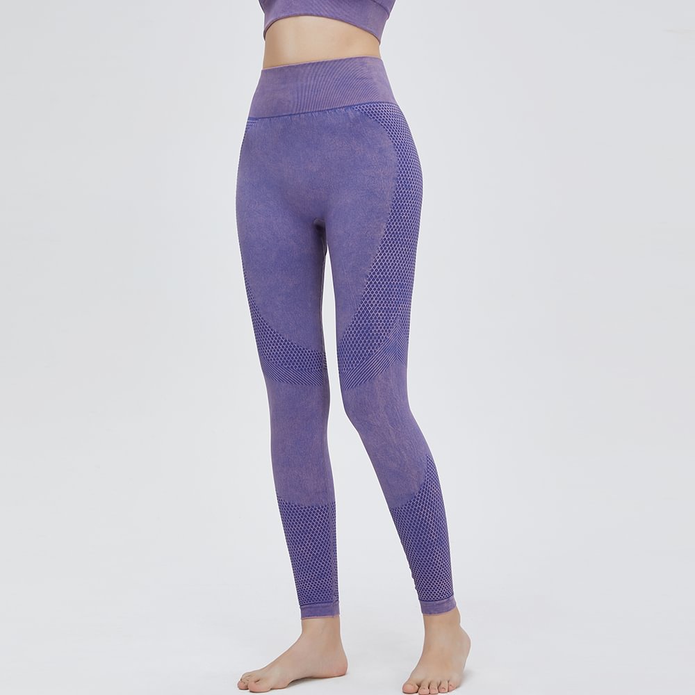 Denim purple shop women's high waist seamless leggings at a great price on Hergymclothing