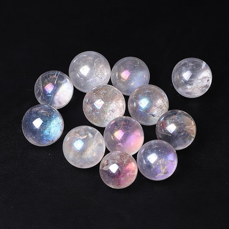0.25kg Aura Clear Quartz Crystal Sphere Crystal wholesale suppliers