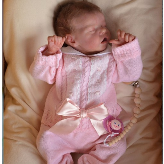17'' Real Lifelike Vanessa Sleeping Reborn Baby Doll Girl, Beautiful Newborn Baby 2022 -Creativegiftss® - [product_tag]