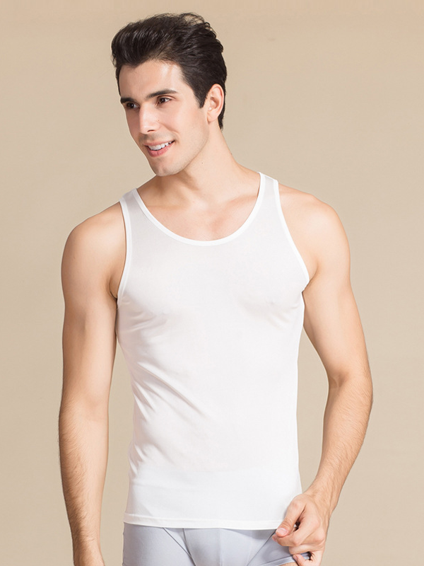 Silk Vest Men's Comfortable Breathable Style