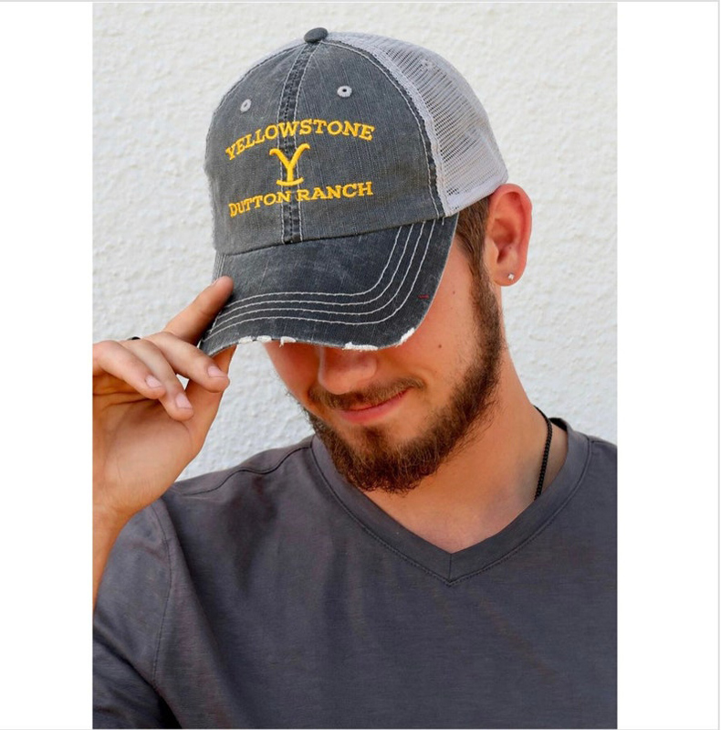 yellowstone distressed hat