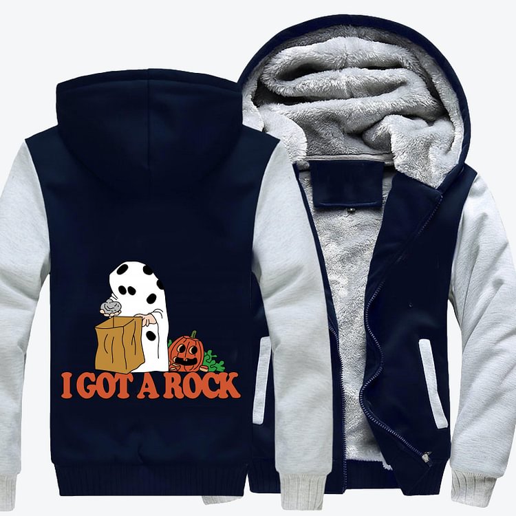 I Got A Rock, Halloween Fleece Jacket
