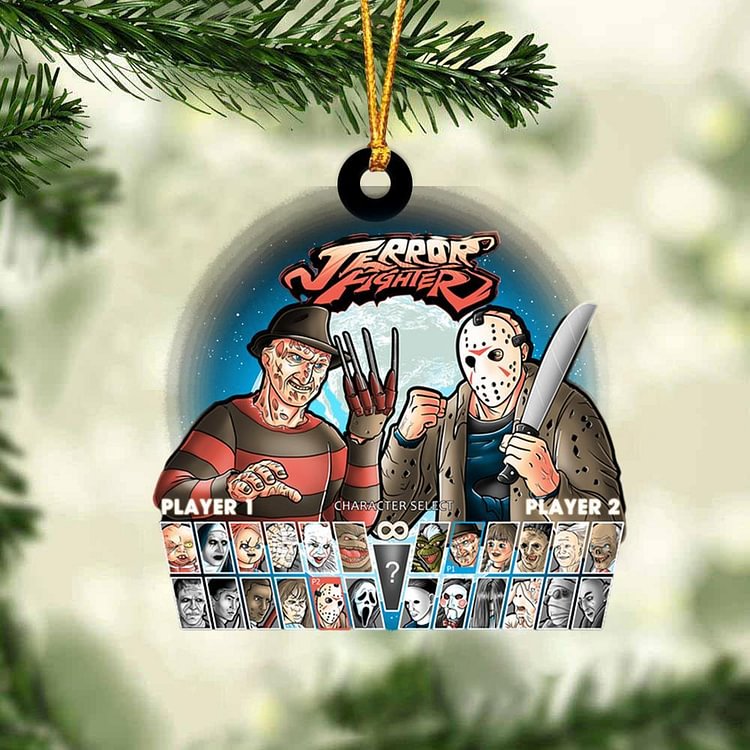 Horror Movies Ornament-Terror Fighter-TM97-Mayoulove